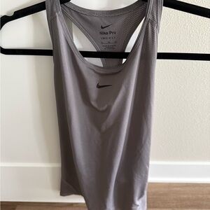 Nike Pro Women's Tank Top in Gray